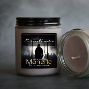 Executioner Scented 8oz Soy Wax Jar Candle